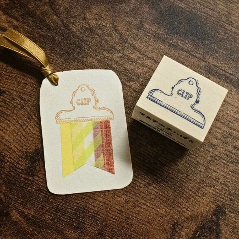 Beverly Masute No Aibo Wooden Clip Stamp - Image 3