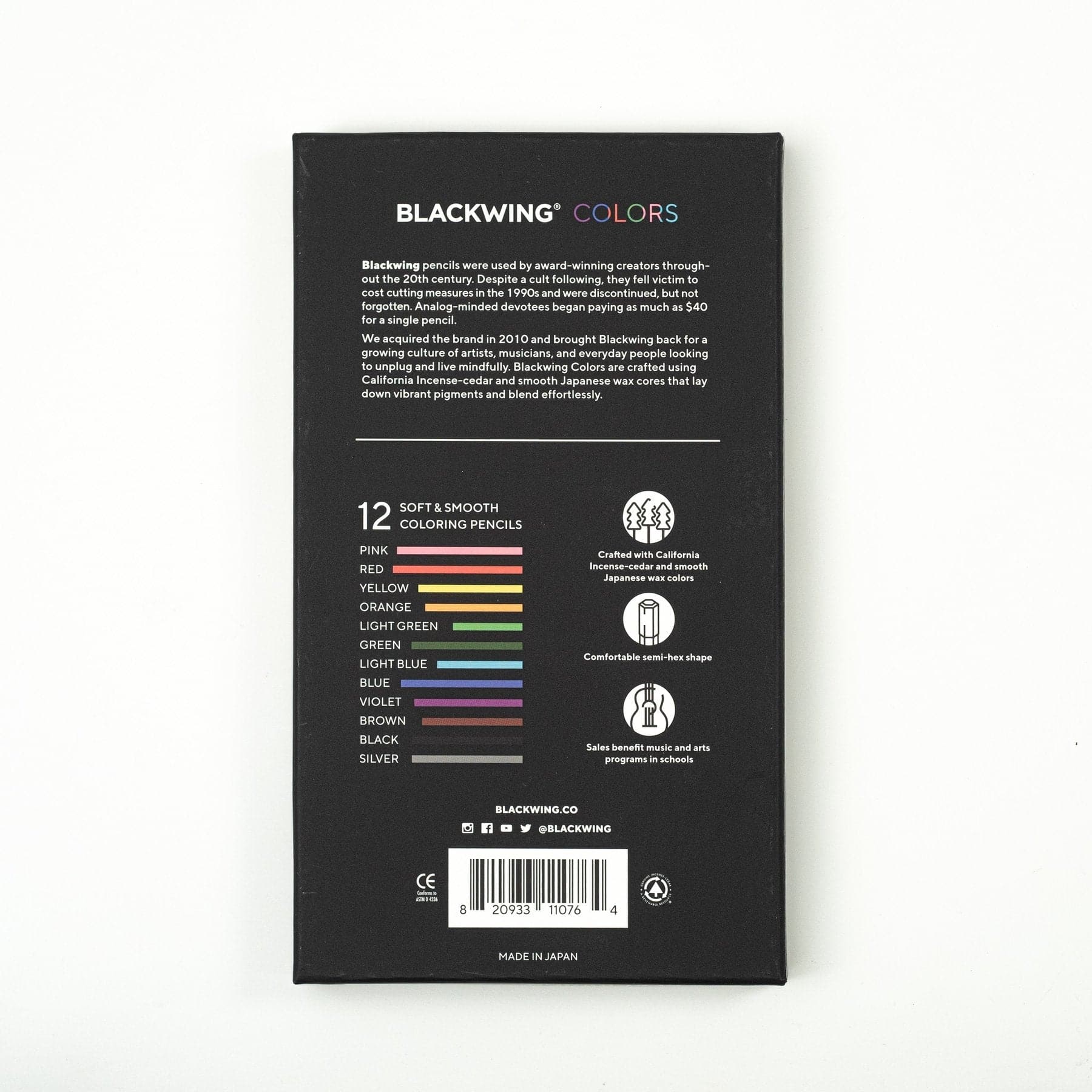 Blackwing Colors 12 Pencils - Image 4