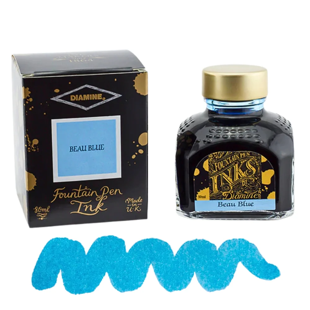 Diamine Ink Bottle 80ml — Blue Colours - Image 23
