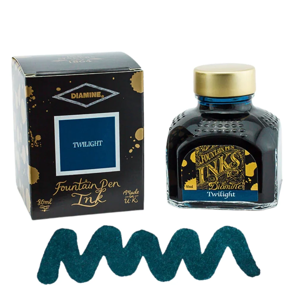 Diamine Ink Bottle 80ml — Blue Colours - Image 26