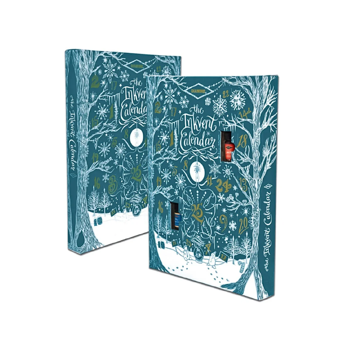 Diamine Inkvent Calendar - Teal Edition 2025