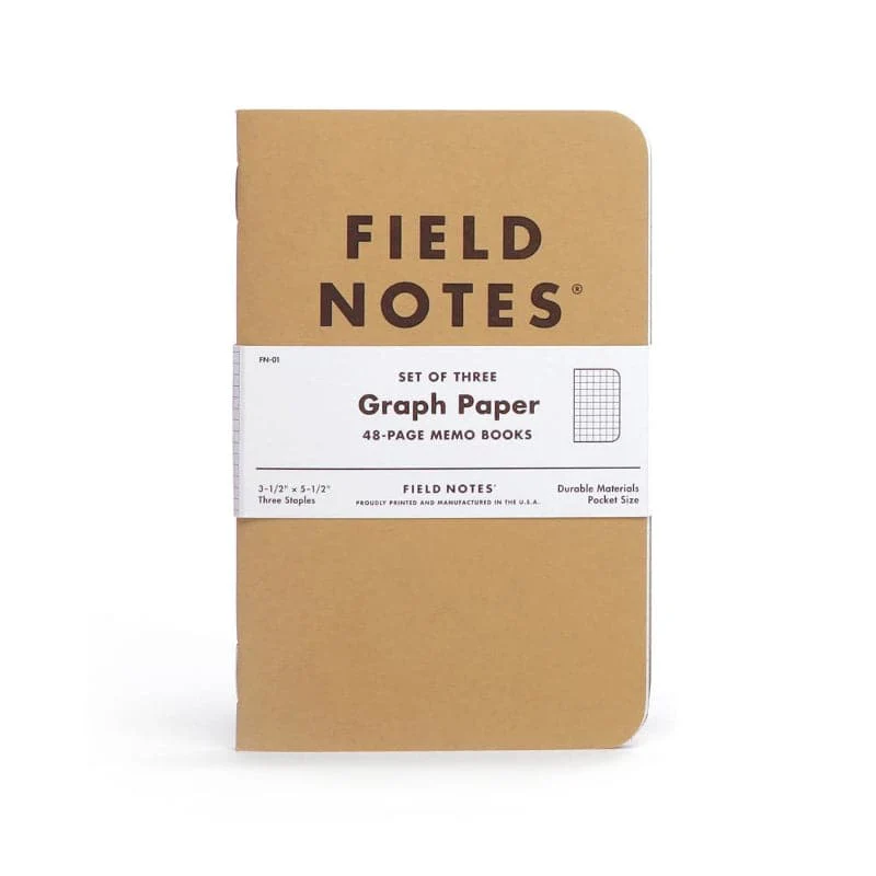 Field Notes Original Kraft Notebooks A6 [3 Pack] - Image 5