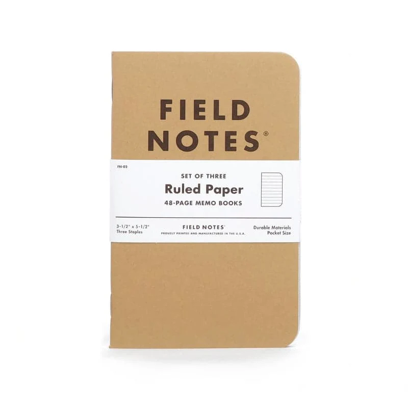 Field Notes Original Kraft Notebooks A6 [3 Pack] - Image 9