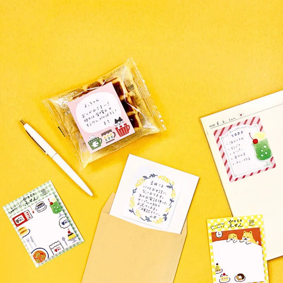 Furukawa Shiko One Word Fusen Sticky Notes - Image 4