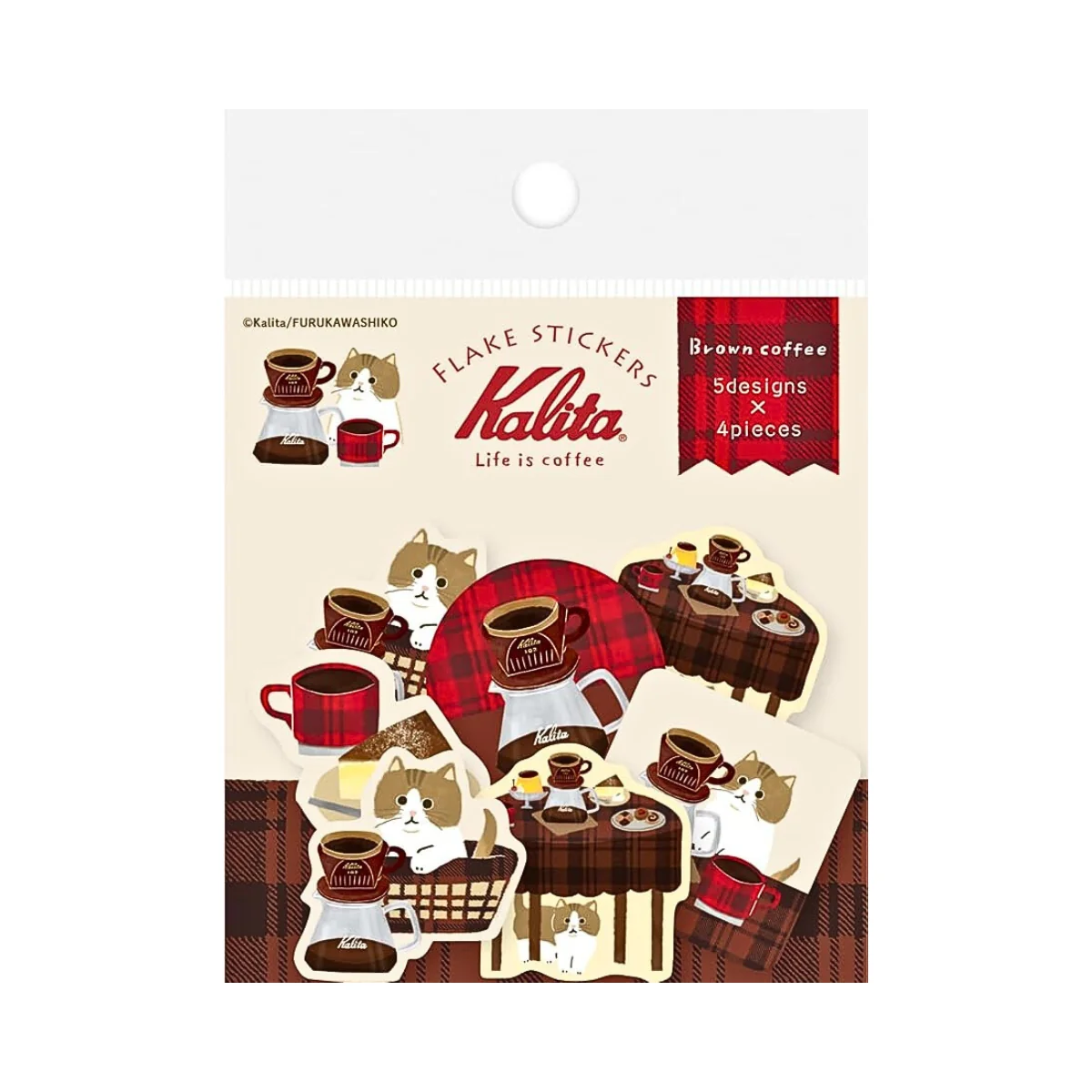 Furukawa Shiko x Kalita Washi Flake Planner Sticker - Image 6