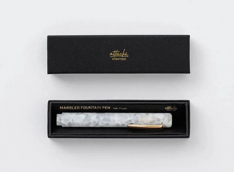 Hightide Attache Marbled Fountain Pen - Image 9