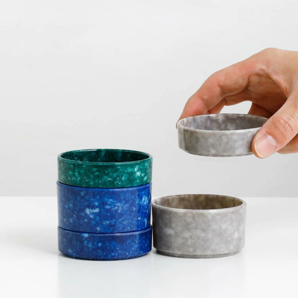 Hightide Marbled Stackable Tray Small - Image 3