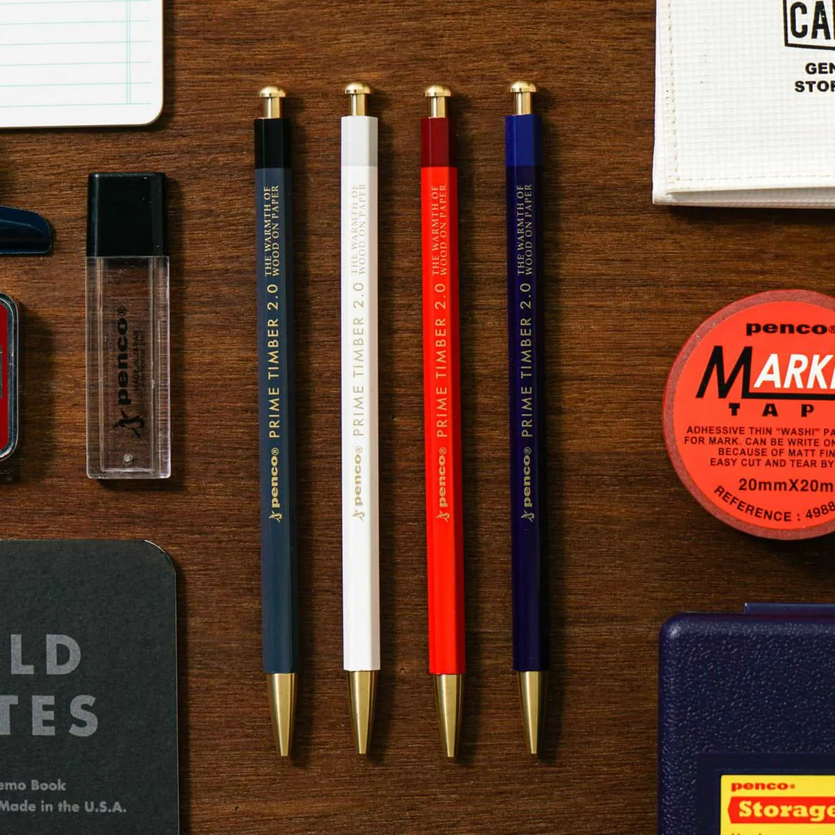Hightide Penco Prime Timber & Brass Pencil - Image 10