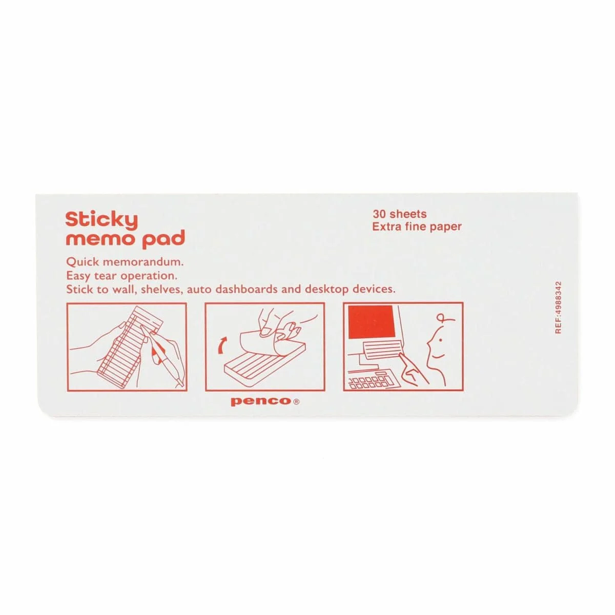 Hightide Penco Sticky Memo Pad Weekly - Image 5