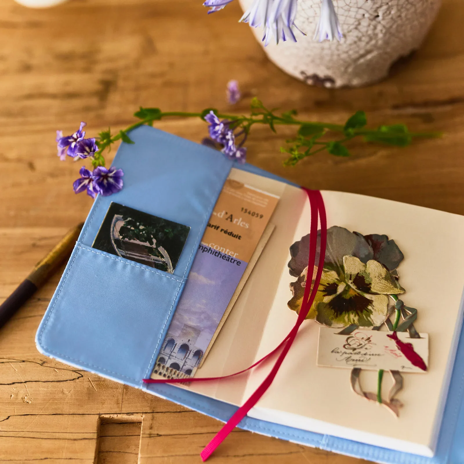 Hobonichi A6 Planner Cover [Phoolon: Small Flowers - 2025 Release] - Image 11