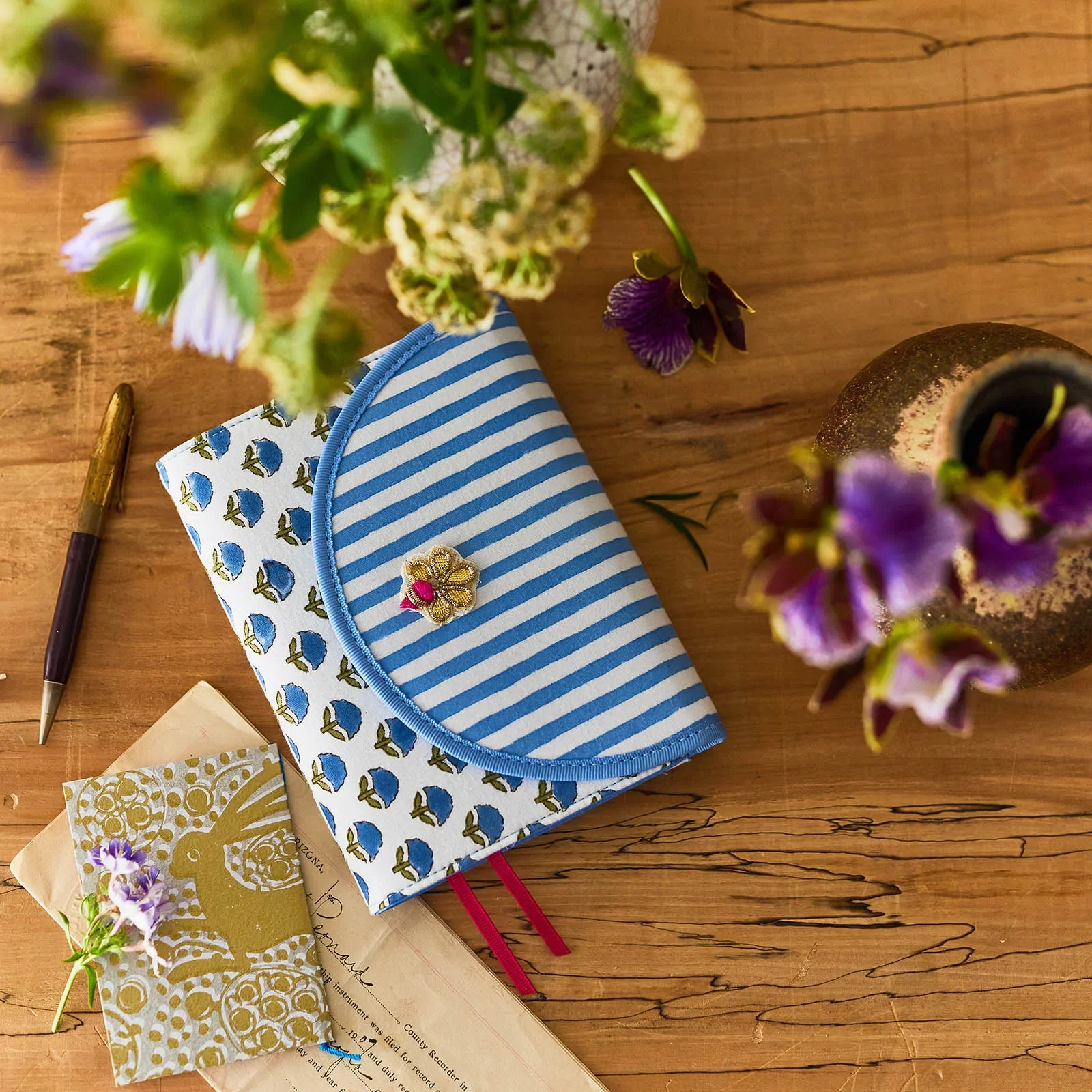 Hobonichi A6 Planner Cover [Phoolon: Small Flowers - 2025 Release] - Image 9