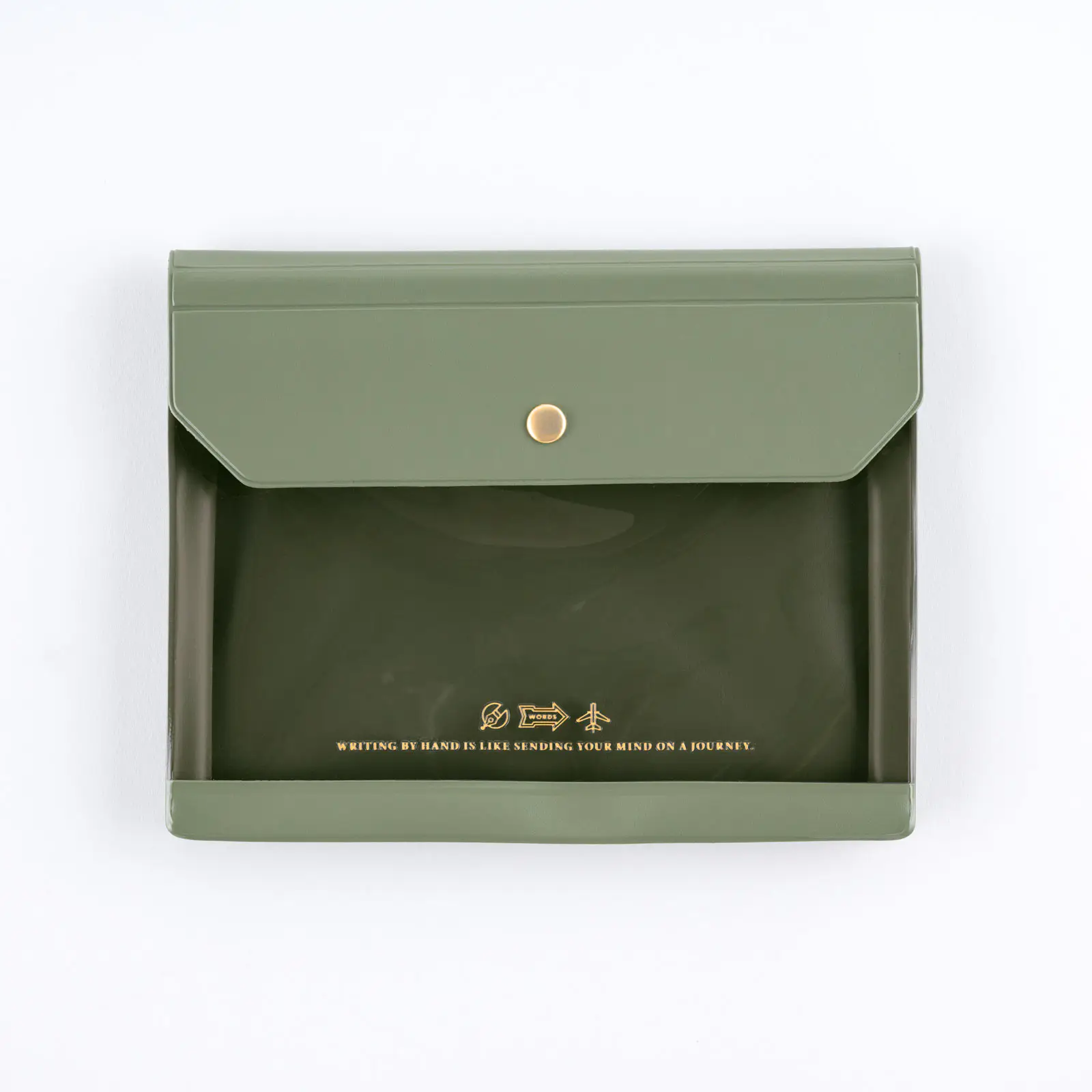 Hobonichi 2026 Accessories: Alettone - Document Case for A6 Size (Olive)