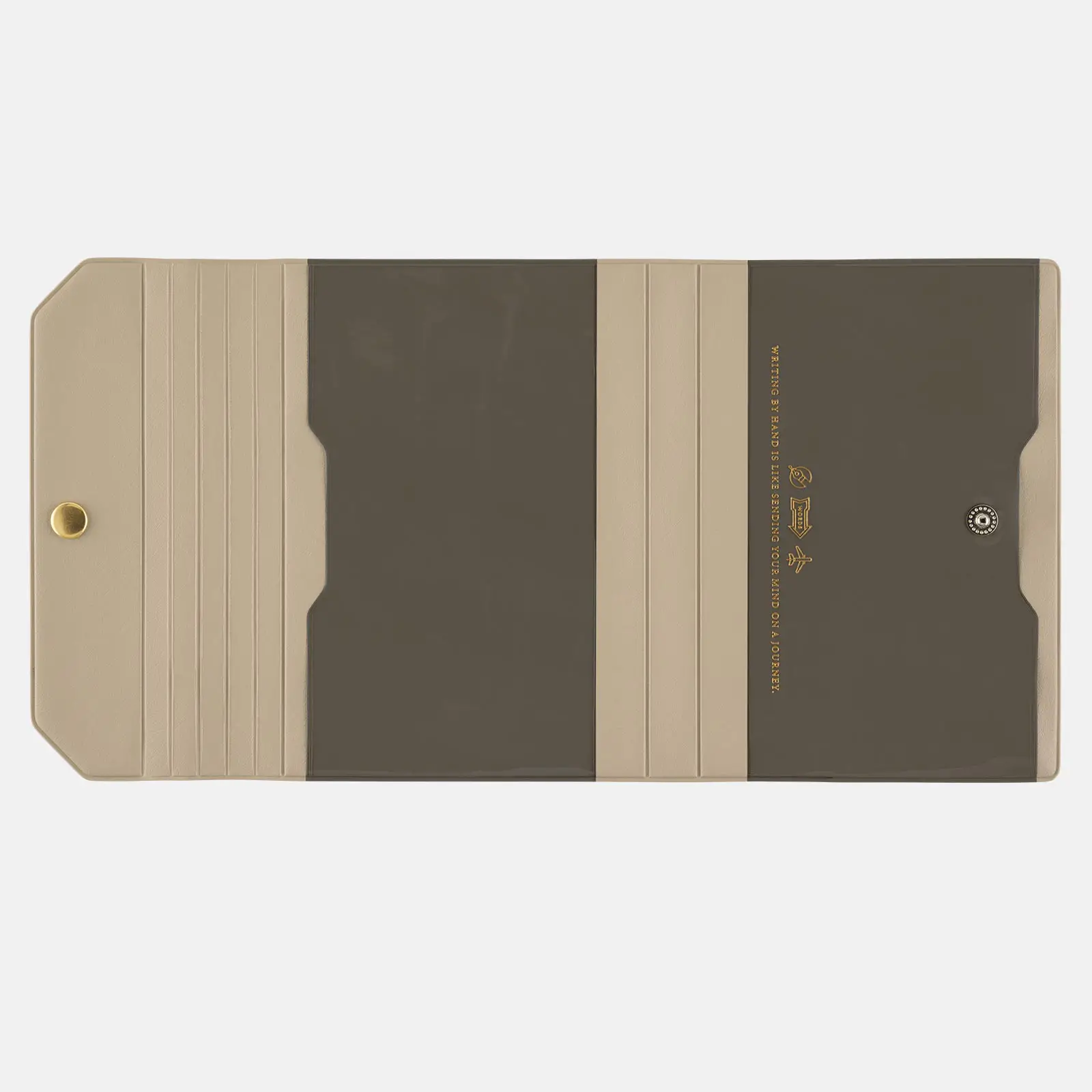 Hobonichi 2026 A6 Planner Cover: Alettone - Gray - Image 2