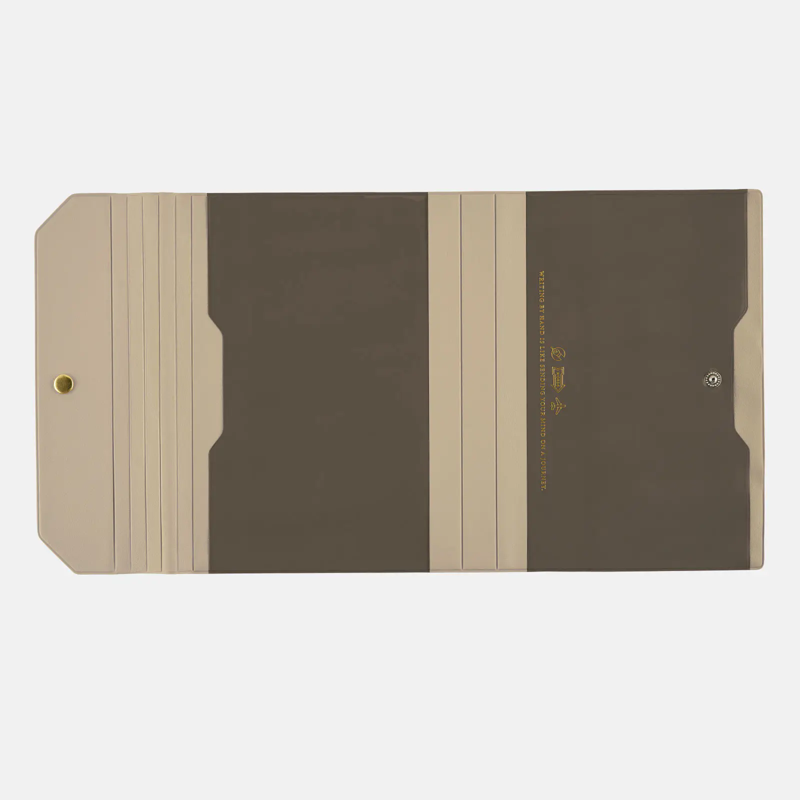 Hobonichi 2026 A5 Cousin Cover: Alettone - Gray - Image 2