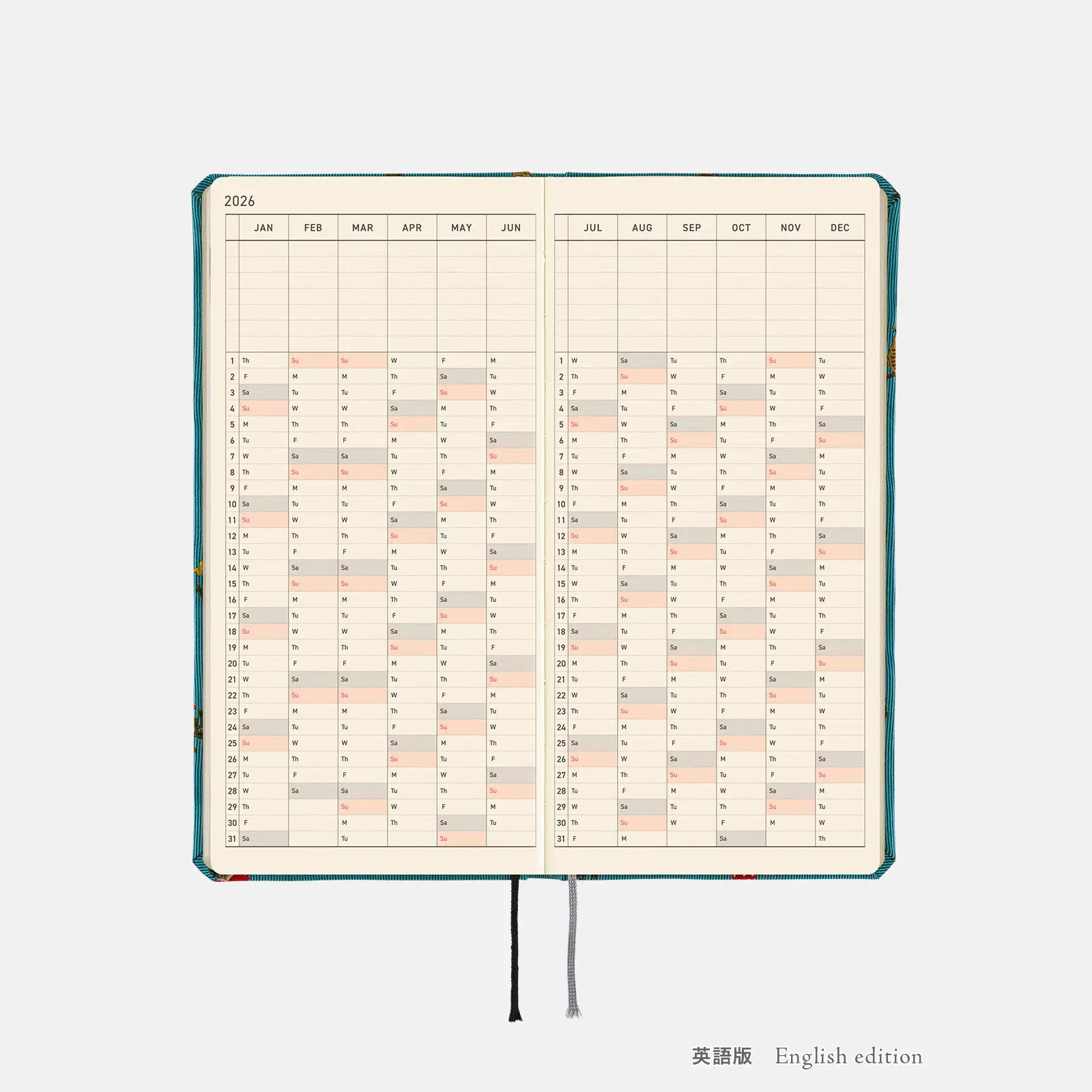 Hobonichi 2026 Weeks: Bow & Tie - In the Forest - Image 9