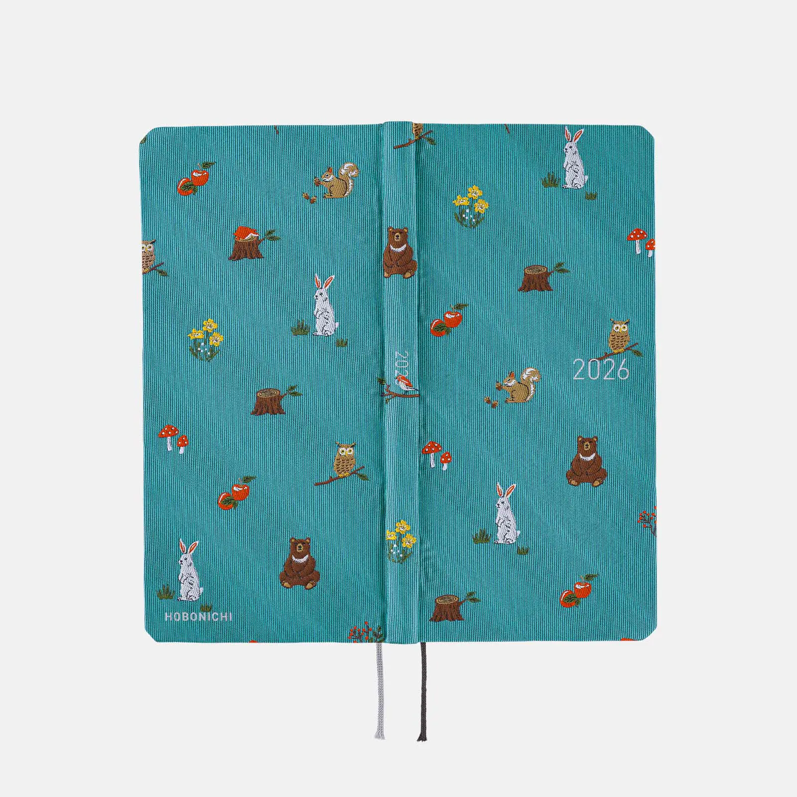 Hobonichi 2026 Weeks Mega: Bow & Tie - In the Forest - Image 2