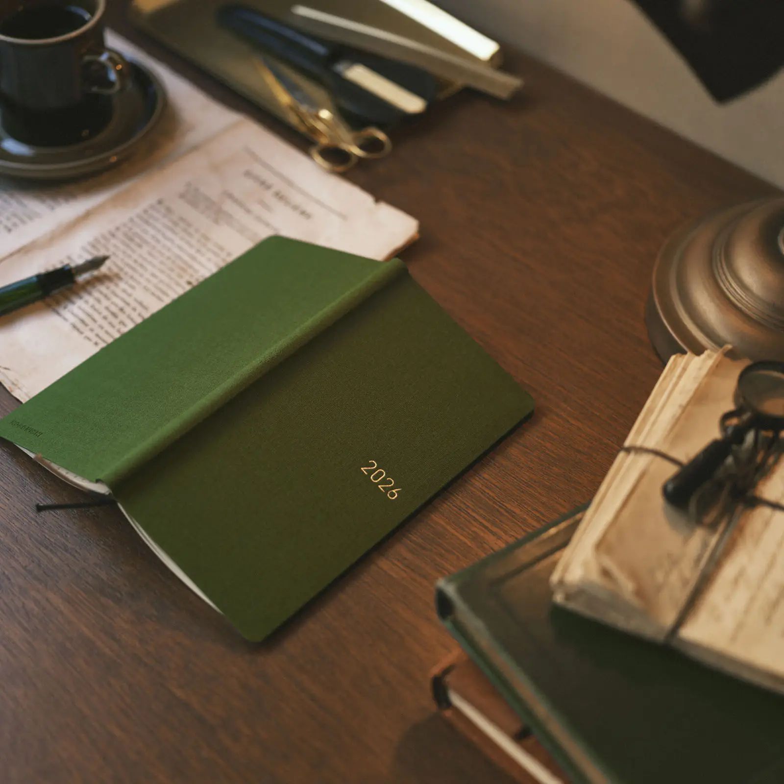 Hobonichi 2026 Weeks: Colors - Antique Green - Image 4