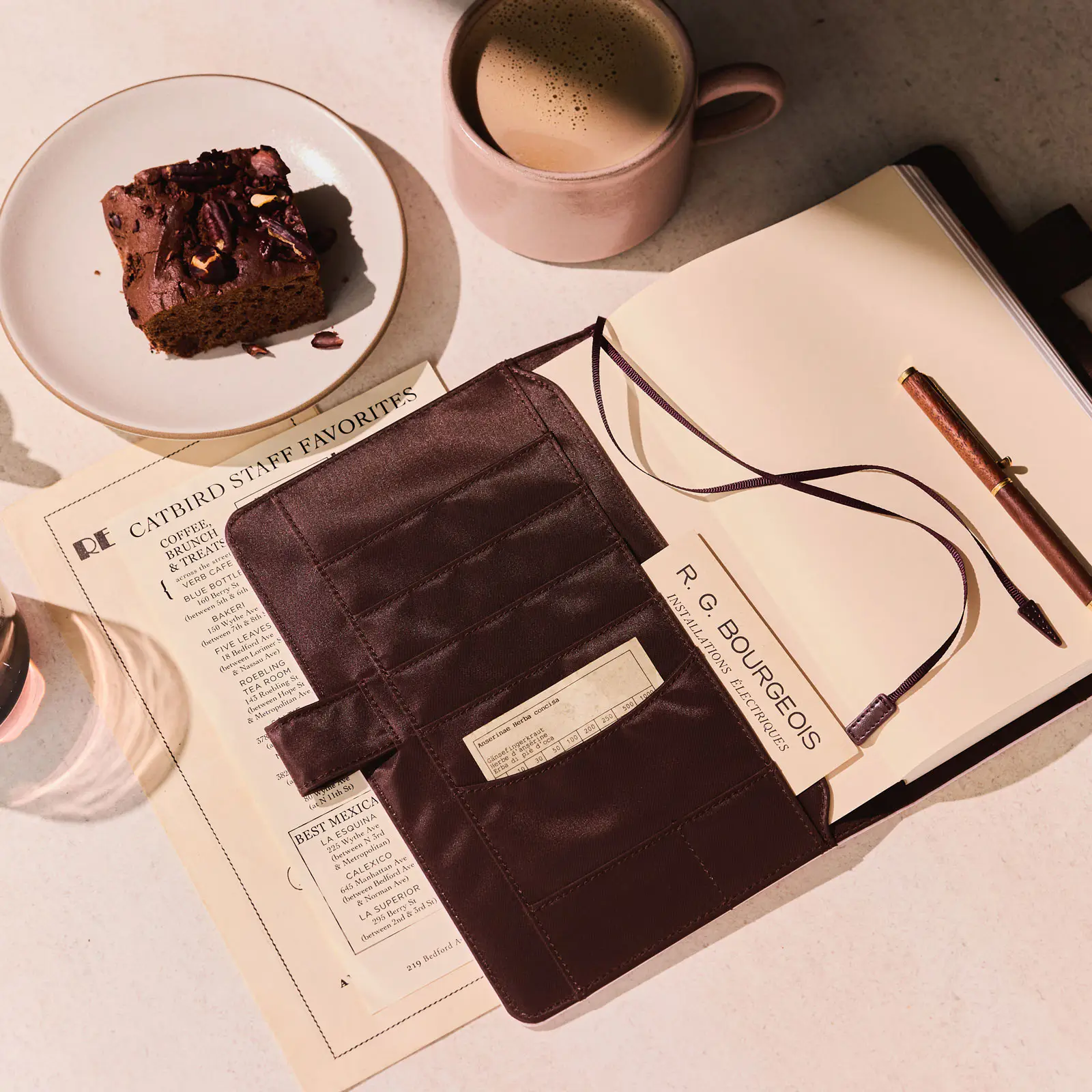Hobonichi 2026 A5 Cousin Cover: Colors - Sweet Cacao - Image 6