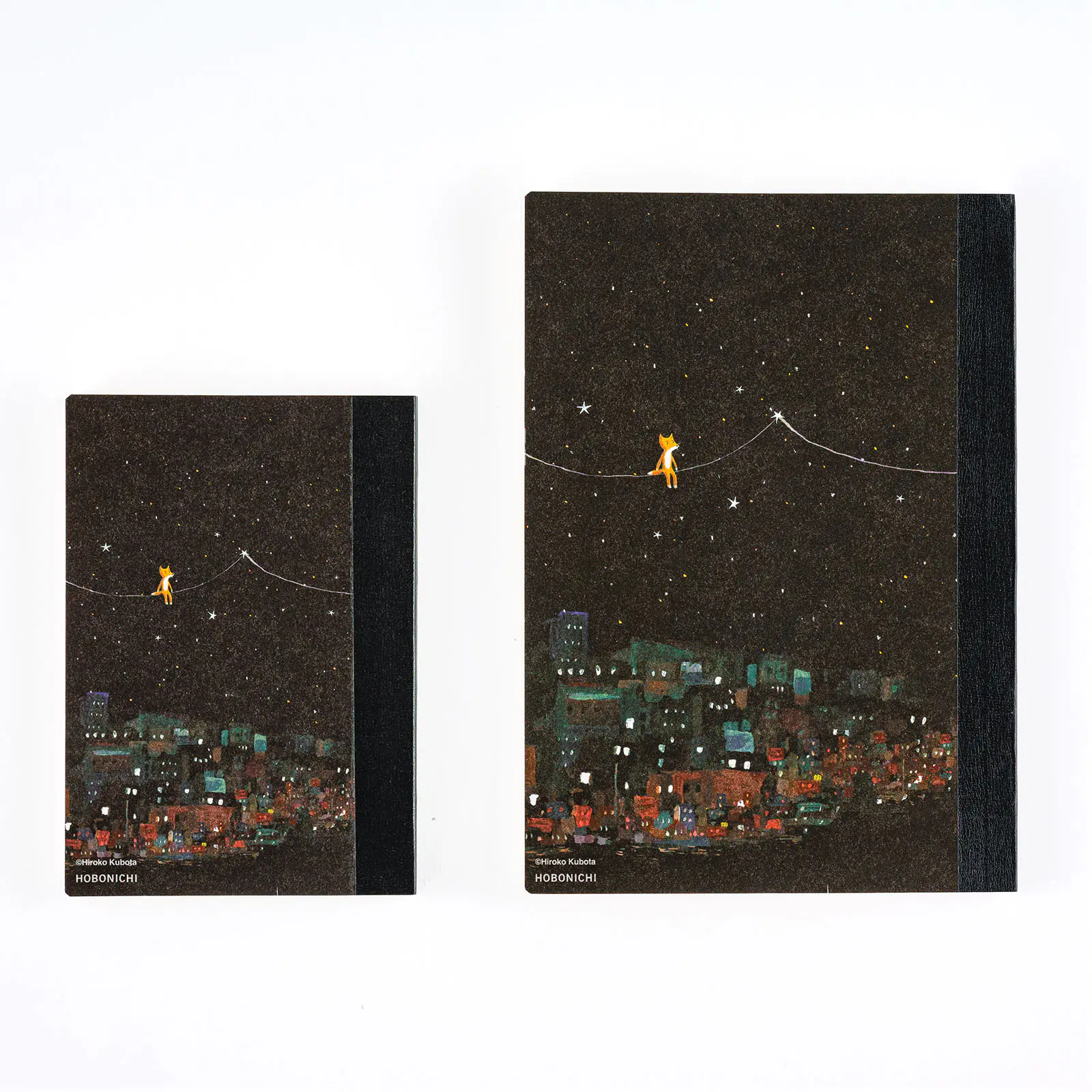 Hobonichi 2026 Accessories: Hiroko Kubota - Hobonichi Graph Notebook (A6) - Another night of falling star sparklers - Image 2