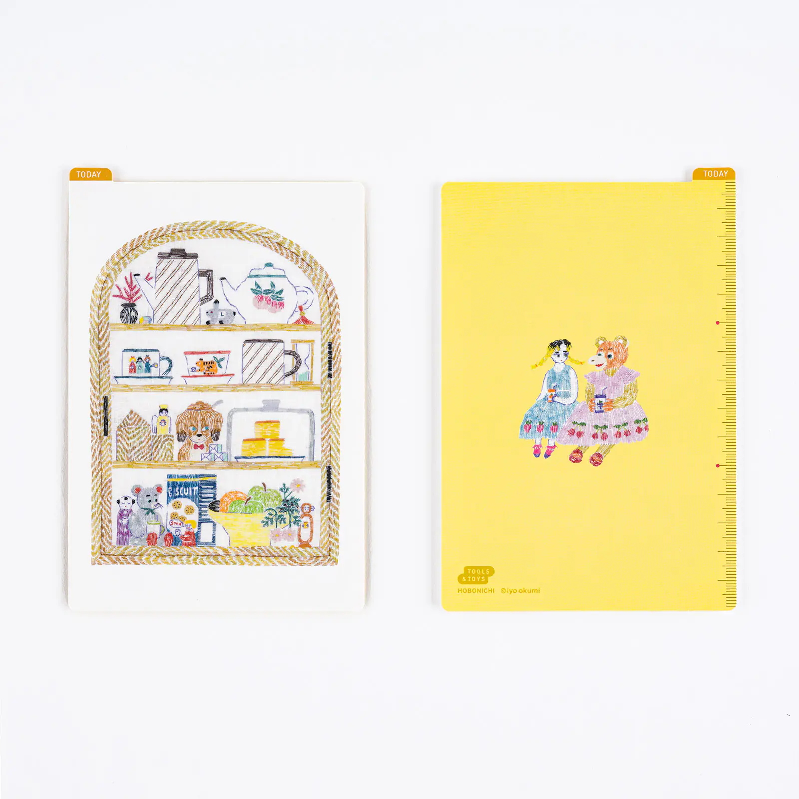 Hobonichi 2026 Weeks: iyo okumi - Hobonichi Pencil Board for Weeks (Happy Tea Time - Group Party) - Image 3