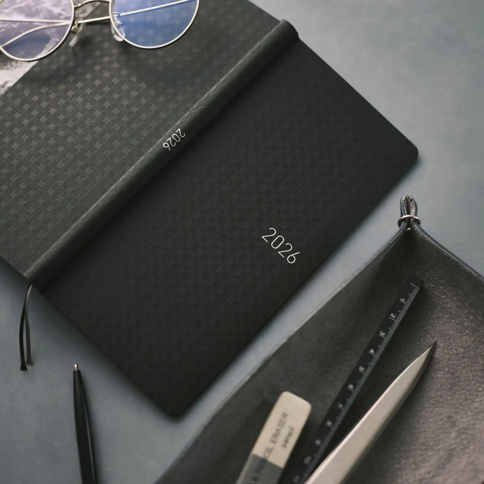 Hobonichi 2026 Weeks: Paper Series - Black Gingham - Image 4