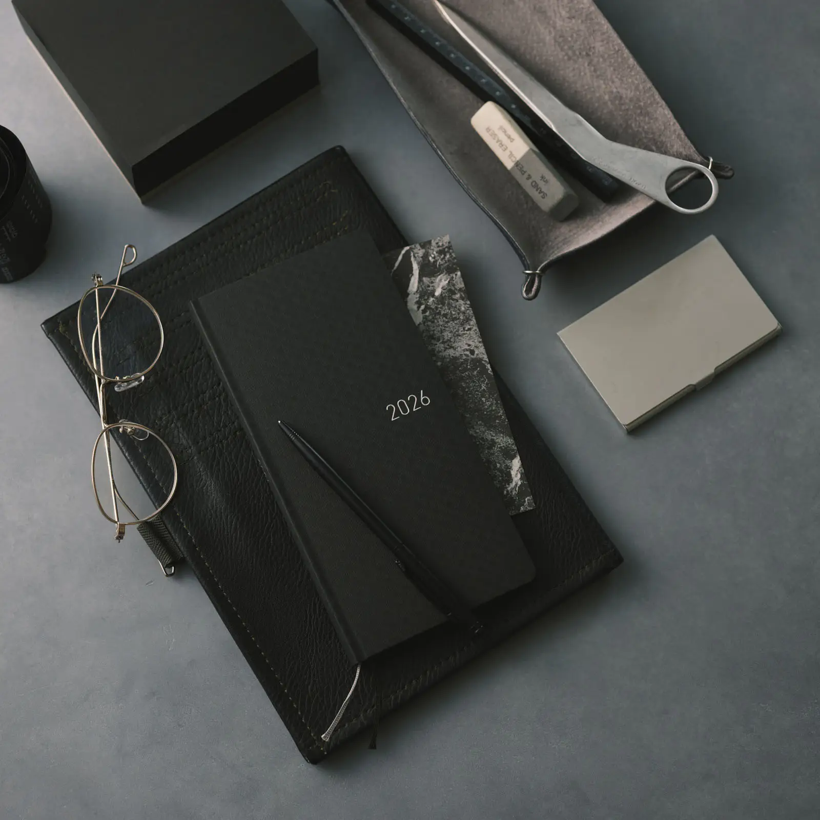 Hobonichi 2026 Weeks: Paper Series - Black Gingham - Image 5