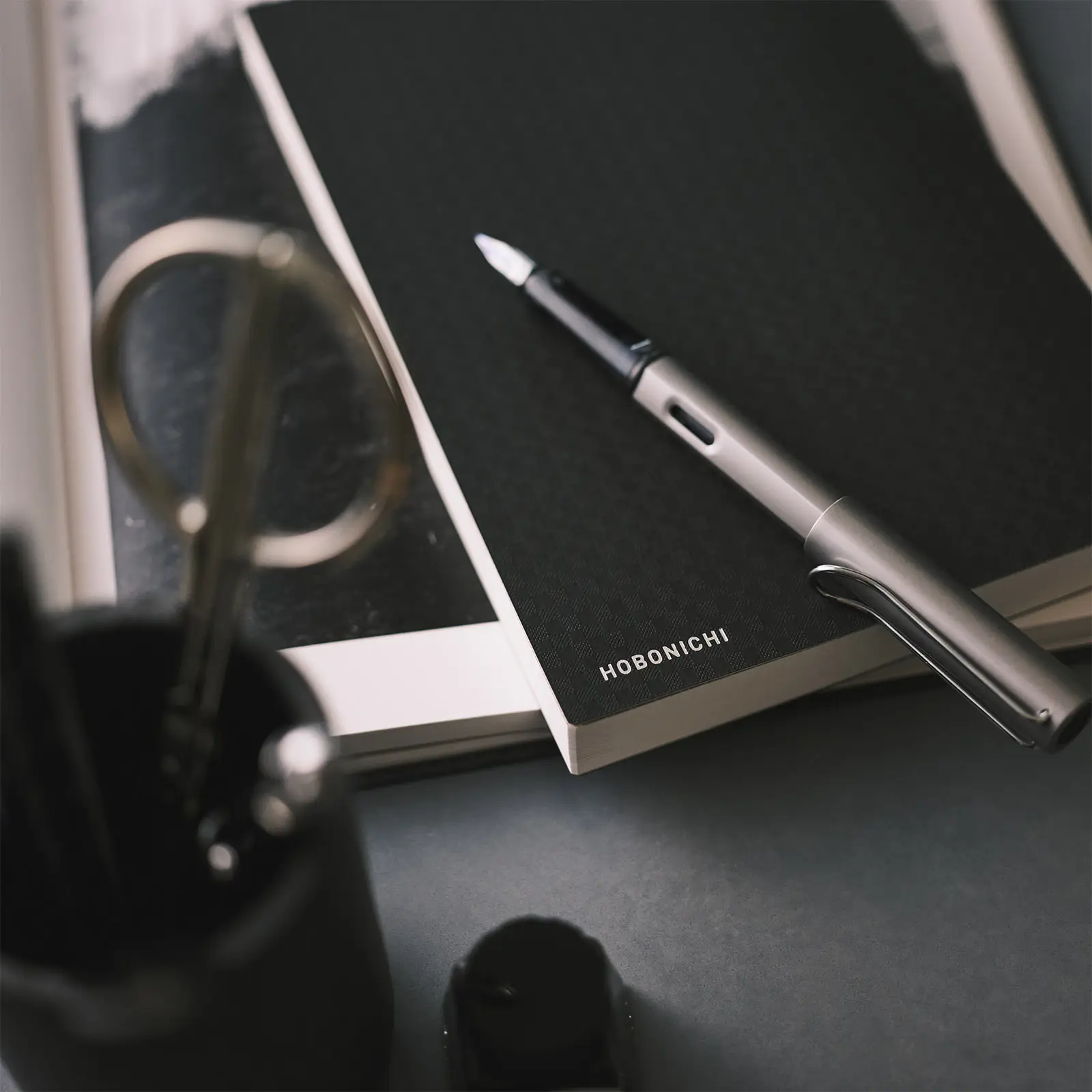 Hobonichi HON A5 2026 Planner: Paper Series - Black Gingham - Image 4