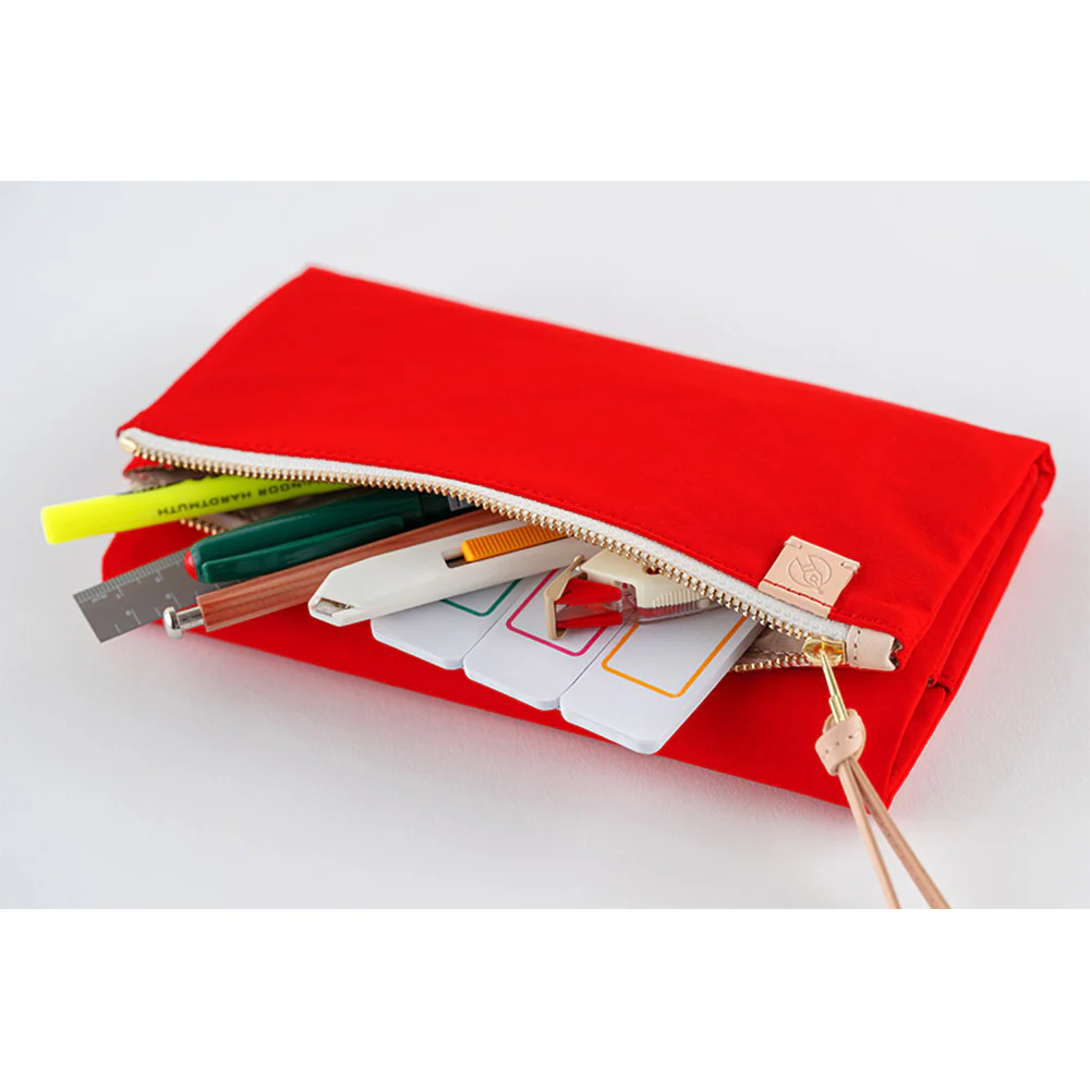 Hobonichi 2026 Weeks Planner Cover: Tragen - Red - Image 10