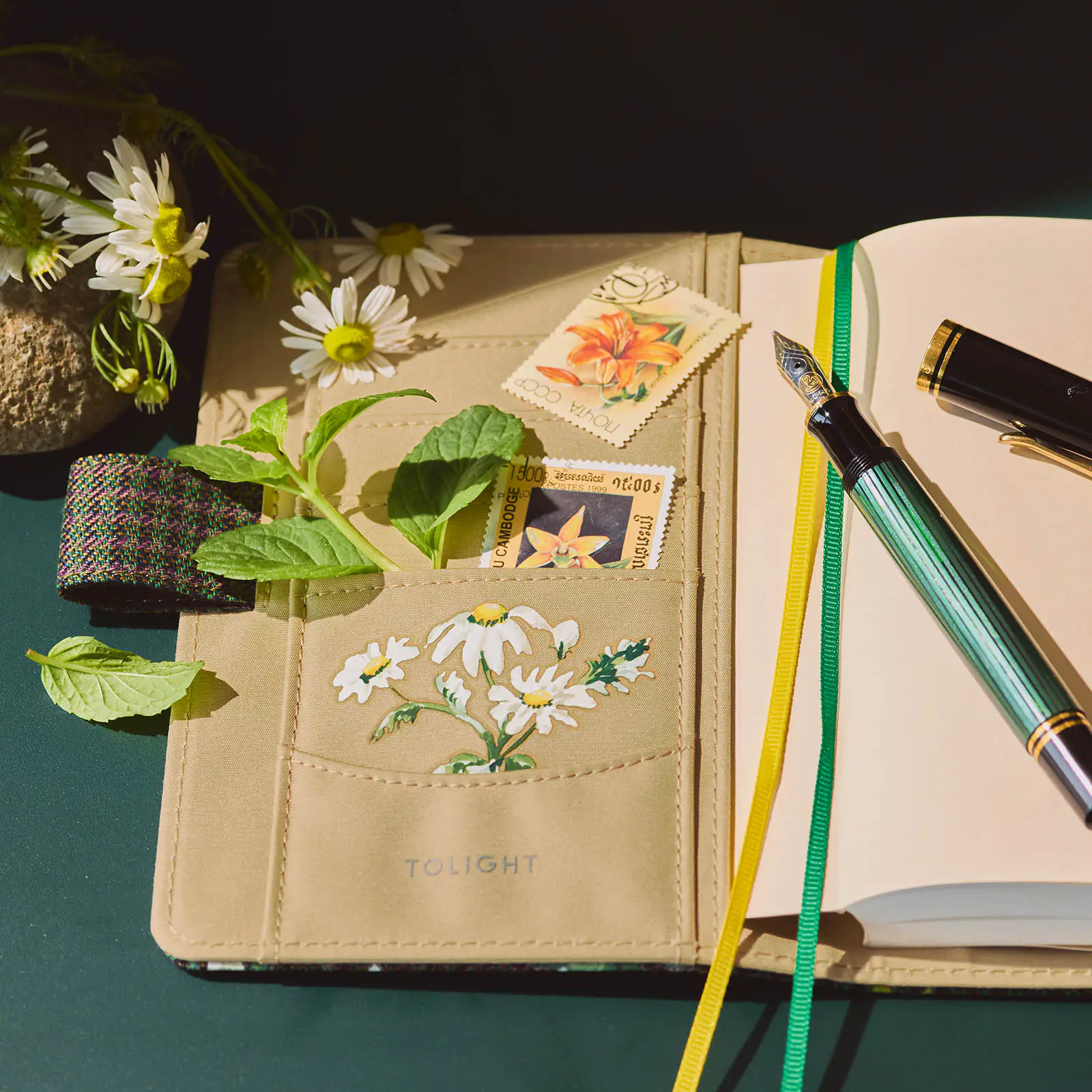 Hobonichi 2026 A6 Planner Cover: Tolight - Garden of Botany - Image 5