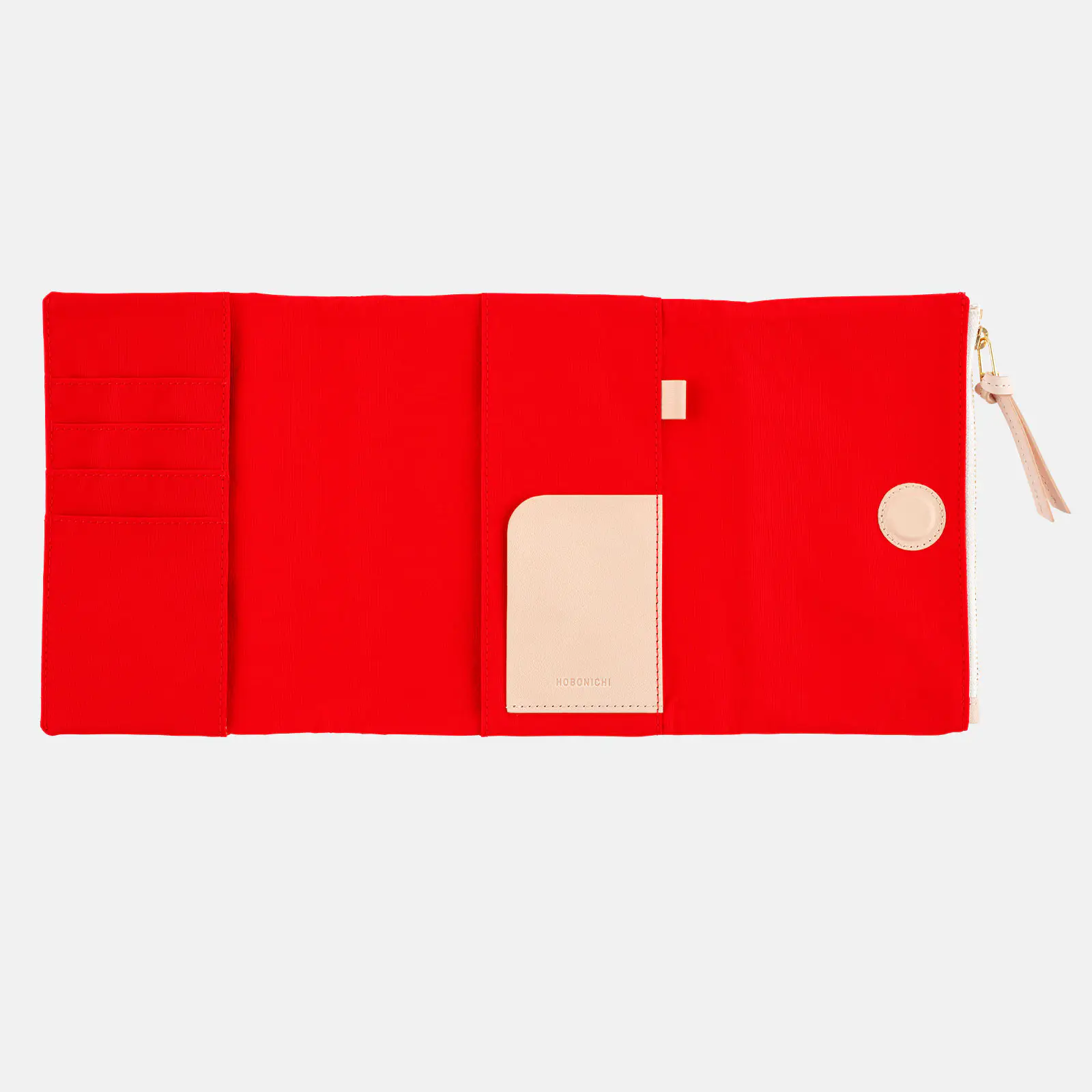 Hobonichi 2026 A6 Planner Cover: Tragen - Red - Image 7