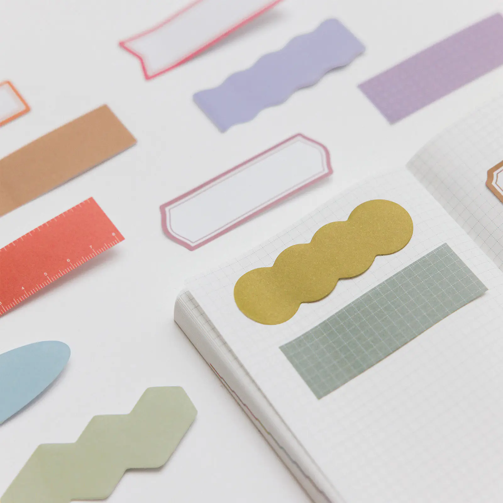 Hobonichi 2026 Accessories: TSUKI no IRO - Sticky Notes (Guide) - Image 2