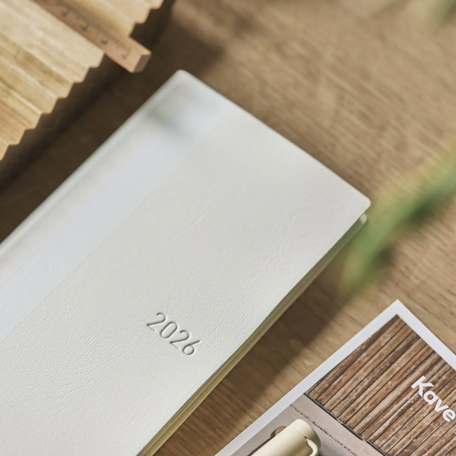 Hobonichi 2026 Weeks: White Line - Ivory - Image 5