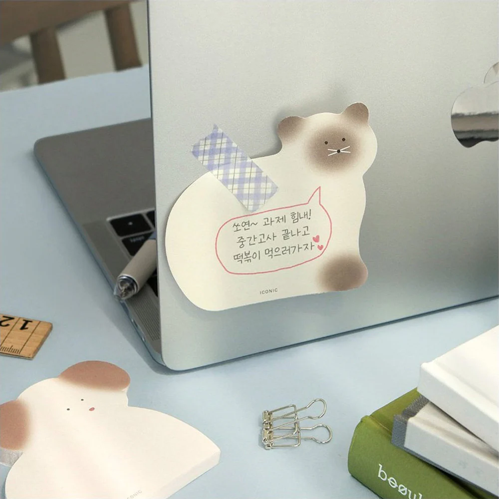 Iconic Animal Memo Pad (60 Tear-Off Sheets) - Image 11