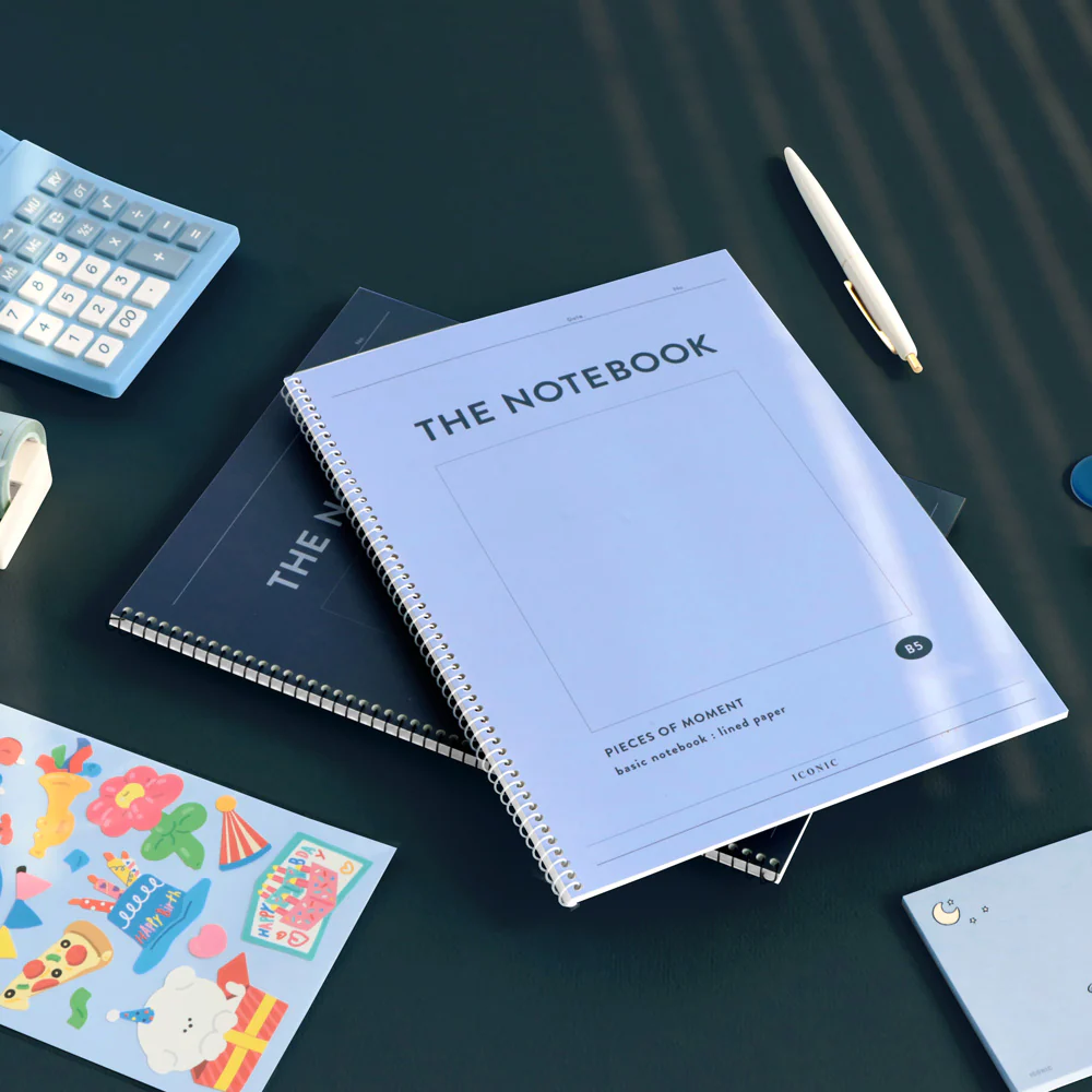 Iconic Basic Lined Notebook Semi-B5 – 26 Sheets - Image 6