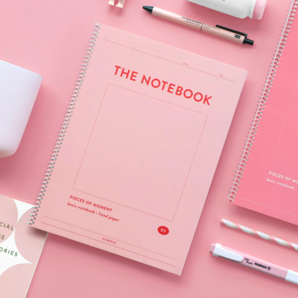 Iconic Basic Lined Notebook Semi-B5 – 26 Sheets - Image 8