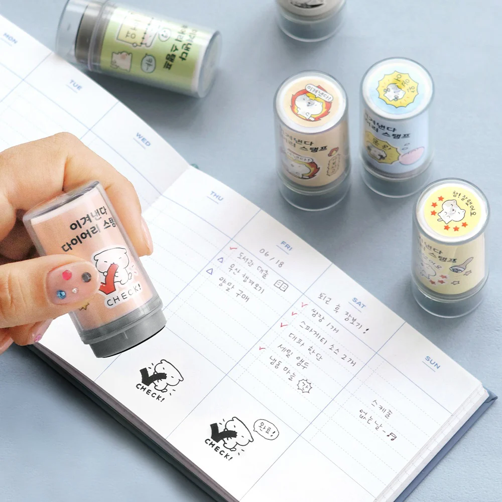 Iconic Blah Blah Self-Inking Diary Stamp - Image 3