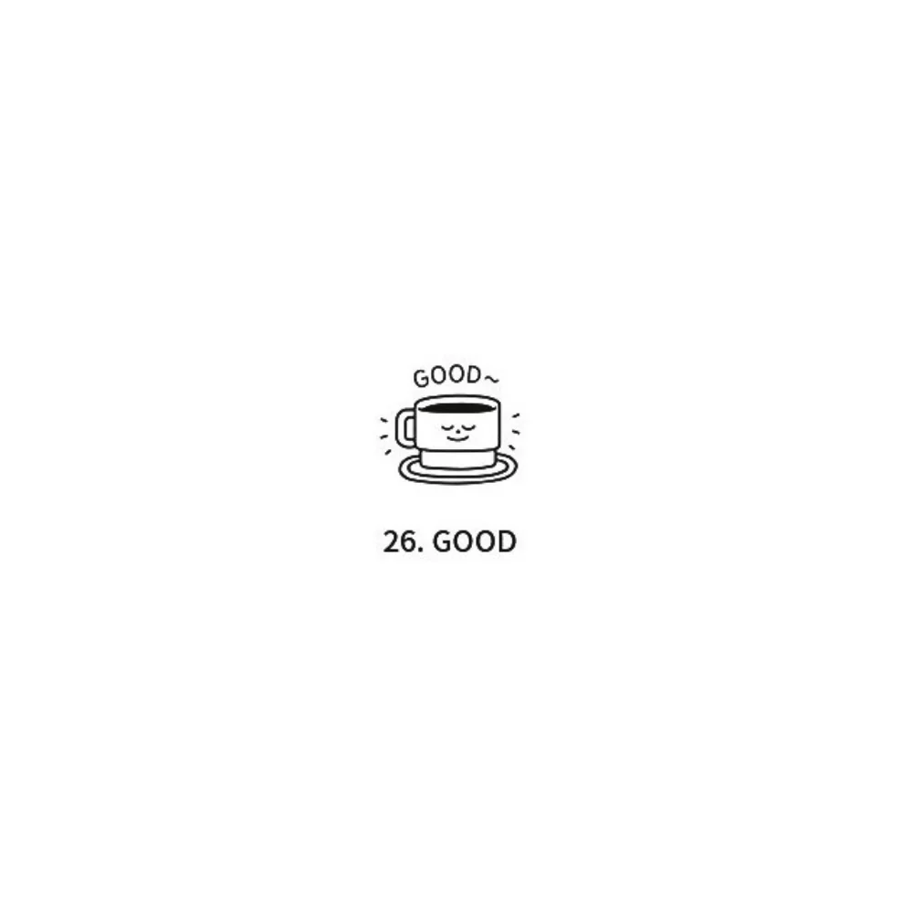 Iconic Cafe Self-Inking Diary Stamp - Image 22
