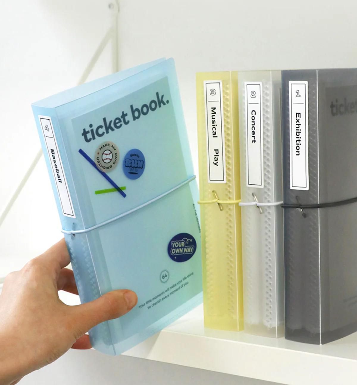 Iconic Collect Ticket Book – 64 Pockets with Stickers - Image 11