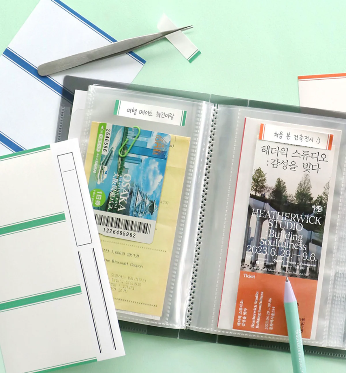 Iconic Collect Ticket Book – 64 Pockets with Stickers - Image 12
