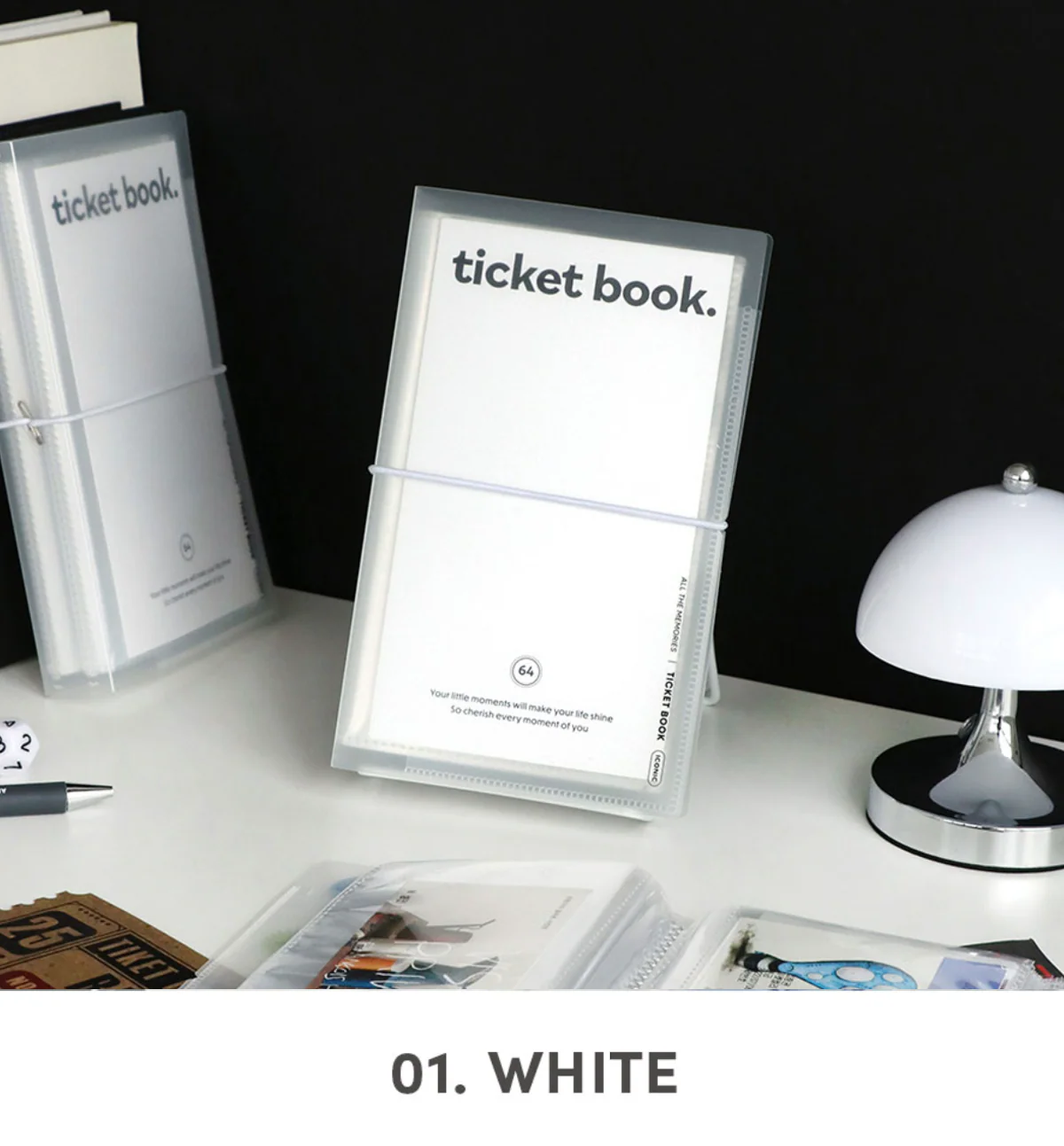 Iconic Collect Ticket Book – 64 Pockets with Stickers - Image 13