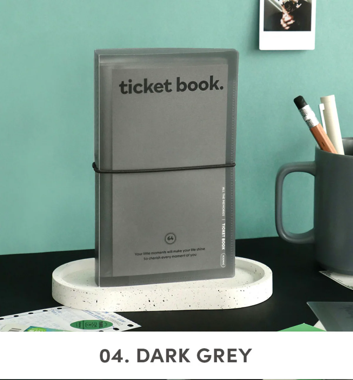 Iconic Collect Ticket Book – 64 Pockets with Stickers - Image 16