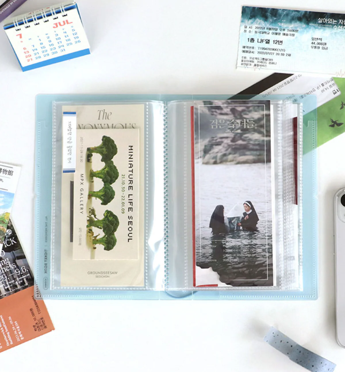 Iconic Collect Ticket Book – 64 Pockets with Stickers - Image 17