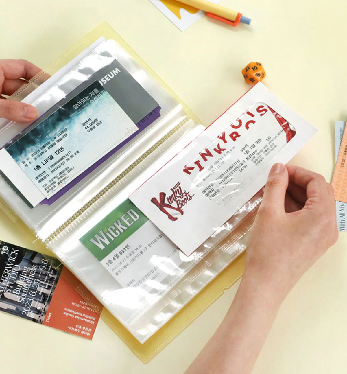 Iconic Collect Ticket Book – 64 Pockets with Stickers - Image 19