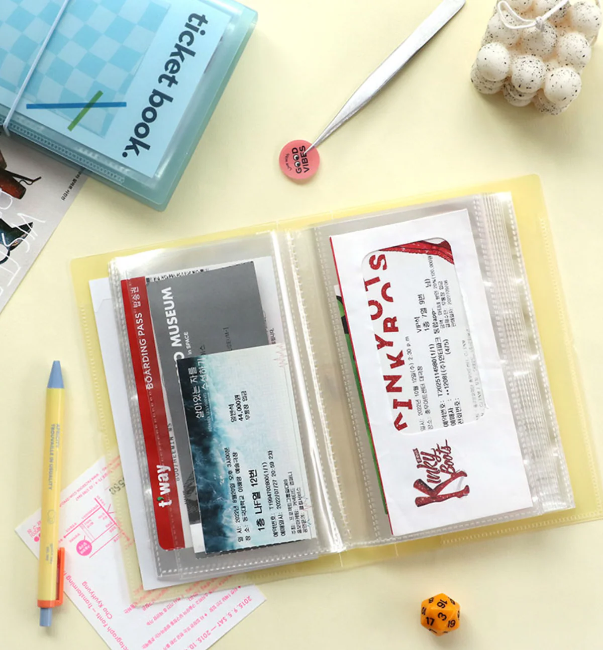 Iconic Collect Ticket Book – 64 Pockets with Stickers - Image 20