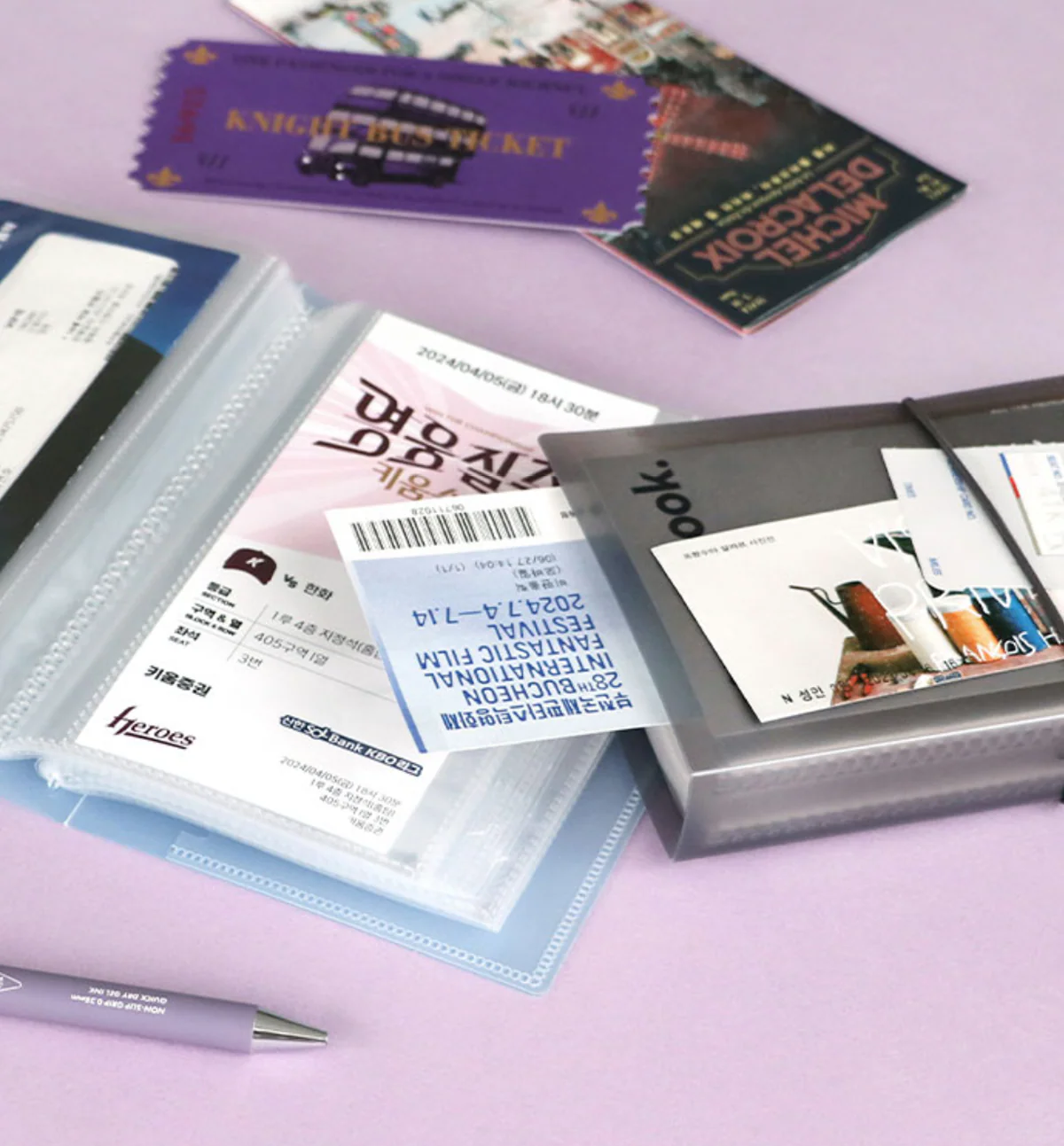 Iconic Collect Ticket Book – 64 Pockets with Stickers - Image 22