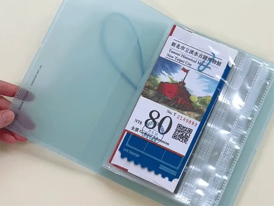 Iconic Collect Ticket Book – 64 Pockets with Stickers - Image 3