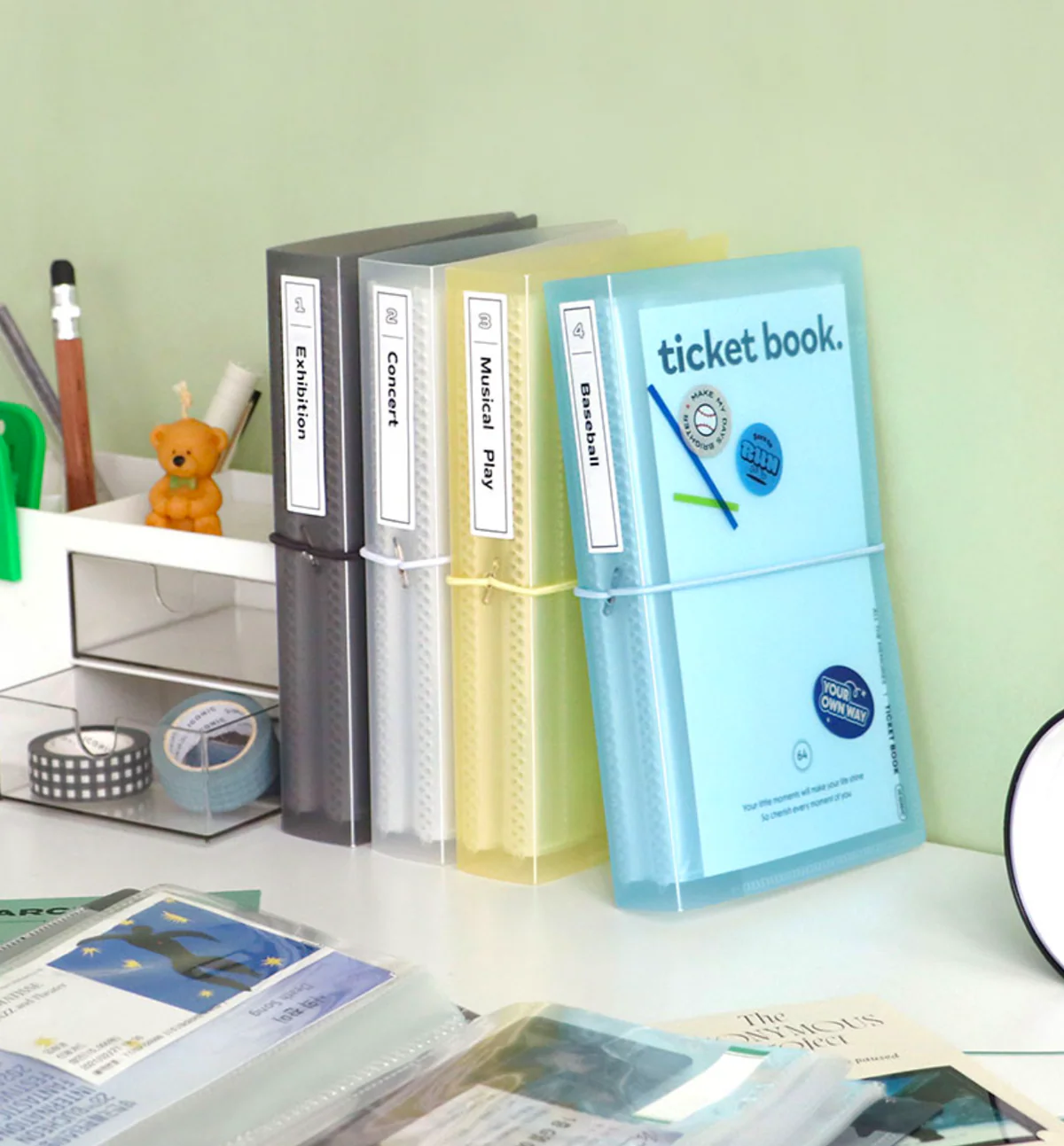 Iconic Collect Ticket Book – 64 Pockets with Stickers - Image 4