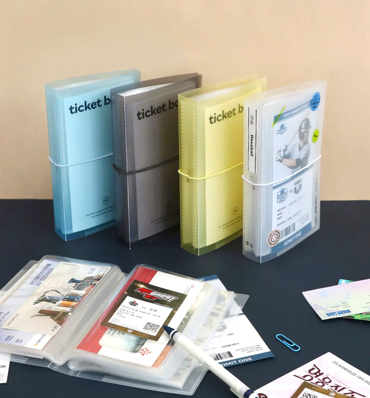 Iconic Collect Ticket Book – 64 Pockets with Stickers - Image 6