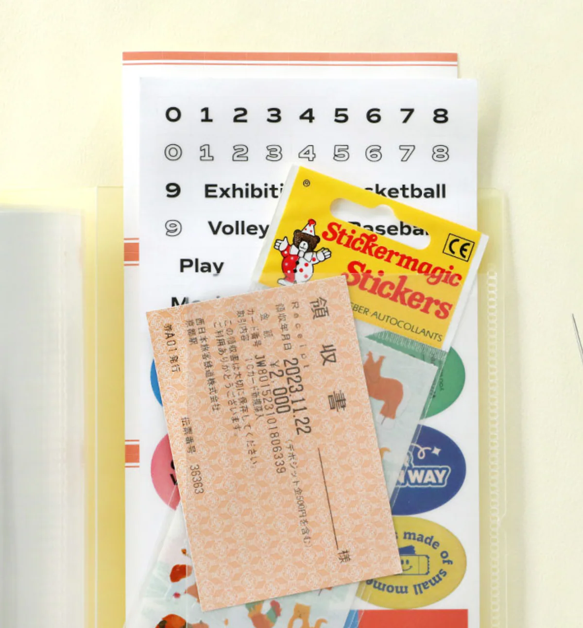 Iconic Collect Ticket Book – 64 Pockets with Stickers - Image 8