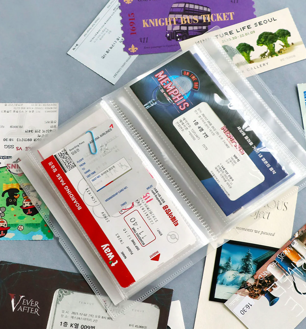 Iconic Collect Ticket Book – 64 Pockets with Stickers - Image 9
